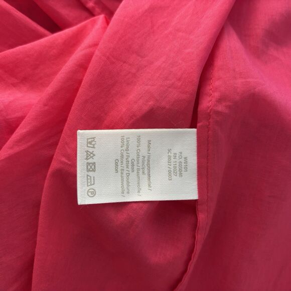 Boden Julieta Eyelet Lace Midi Dress in Bright Carnival Pink A-Line Size 6P - Picture 7 of 9